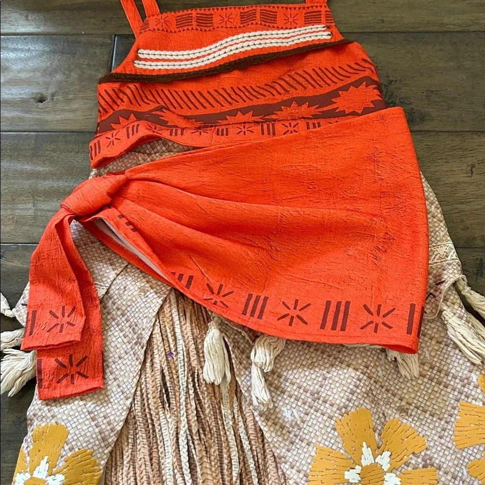 Disney Moana Costume 5/6T - Picture 2 of 4
